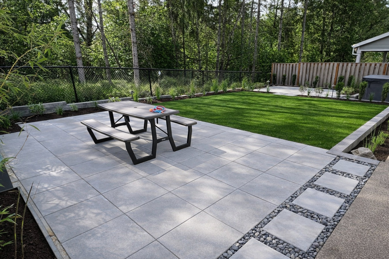 Concrete patio construction in Jurupa Valley, CA